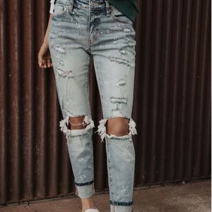 Bohme distressed jeans, Size 1/24